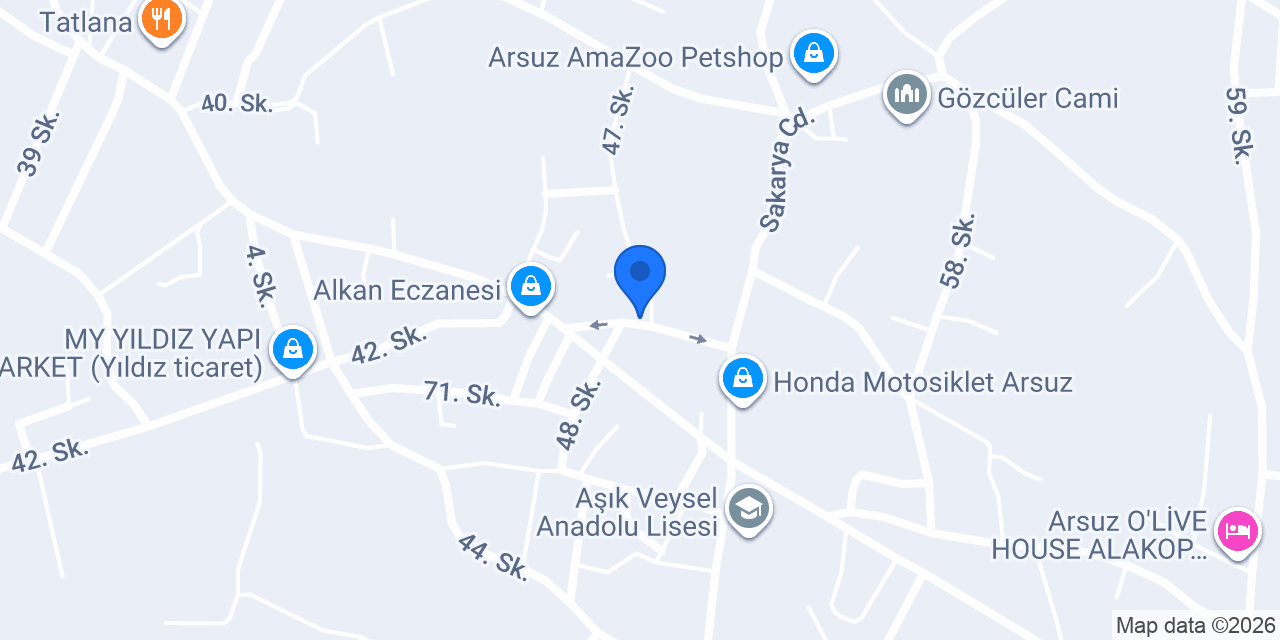 ÇINAR ZİRAAT konumu