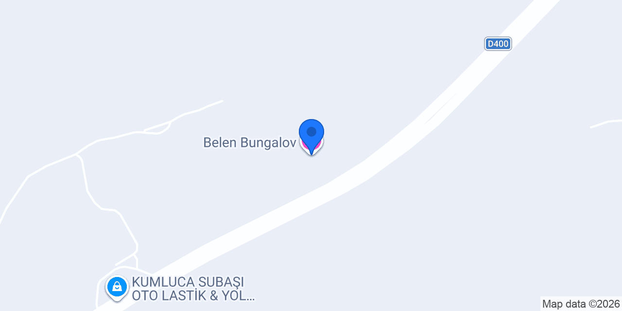 Belen Bungalov konumu