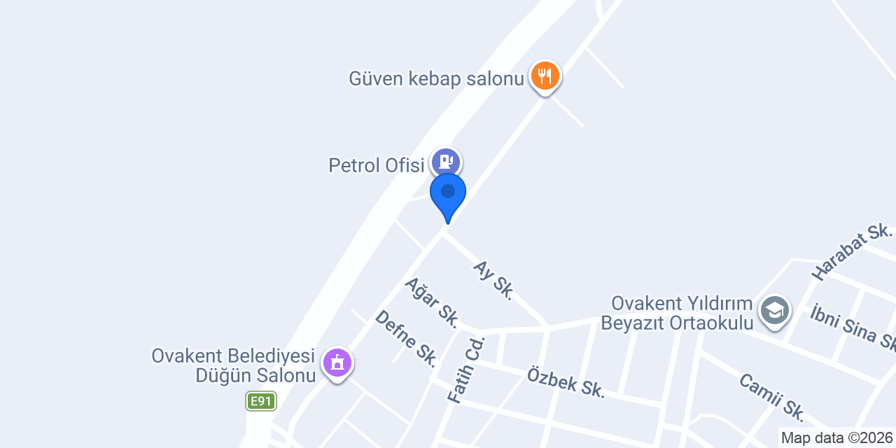 Reyhanlı Sevgi Hastanesi konumu