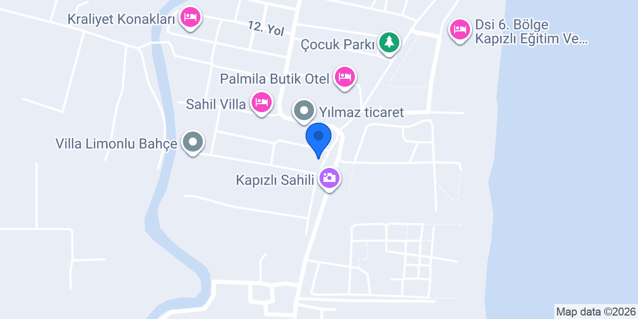 O Proje design konumu