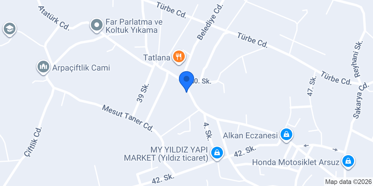 Ümit Bildik Kuyumculuk konumu