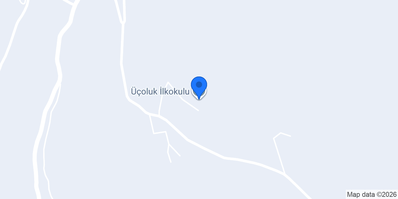 Üçoluk İlkokulu konumu