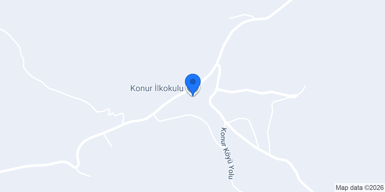 Konur İlkokulu konumu