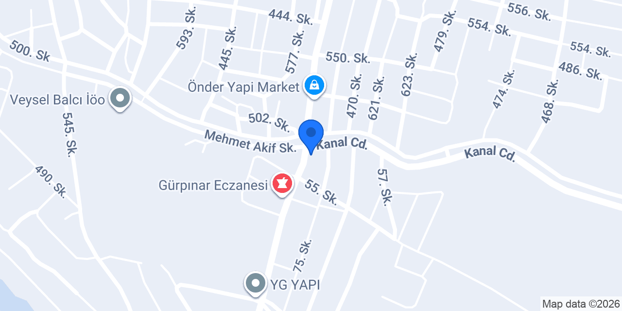 Gözdesan Mobilya konumu