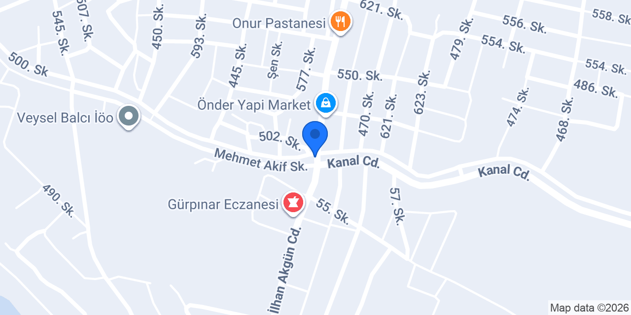 Evliyaoğulları Halı Yıkama konumu