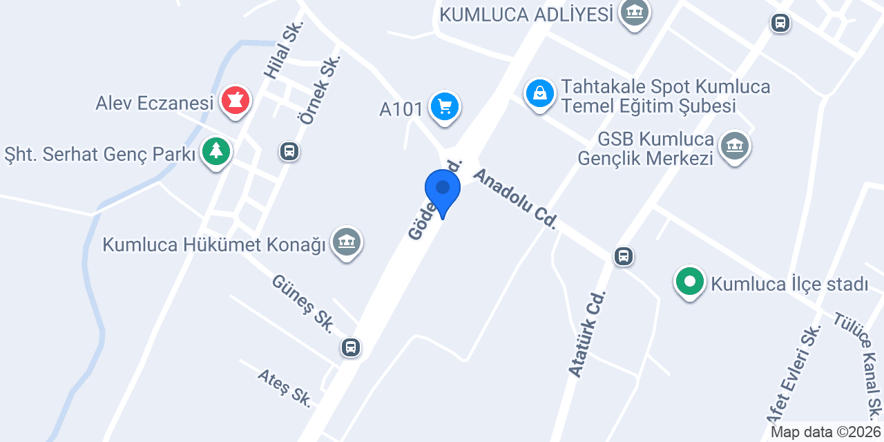 Çaybaş Motor konumu