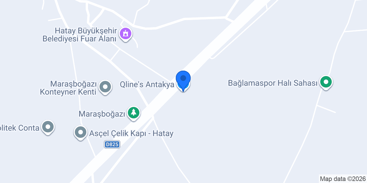 Qline's Antakya konumu
