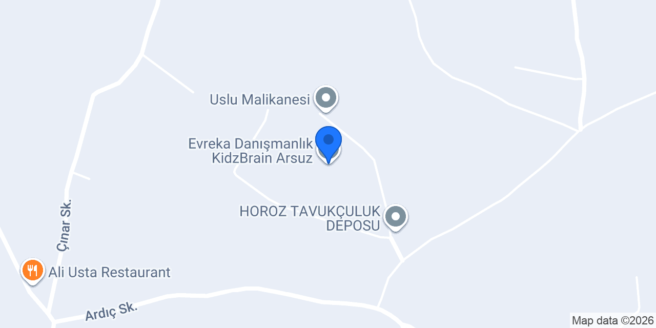 Evreka Danışmanlık KidzBrain Arsuz konumu