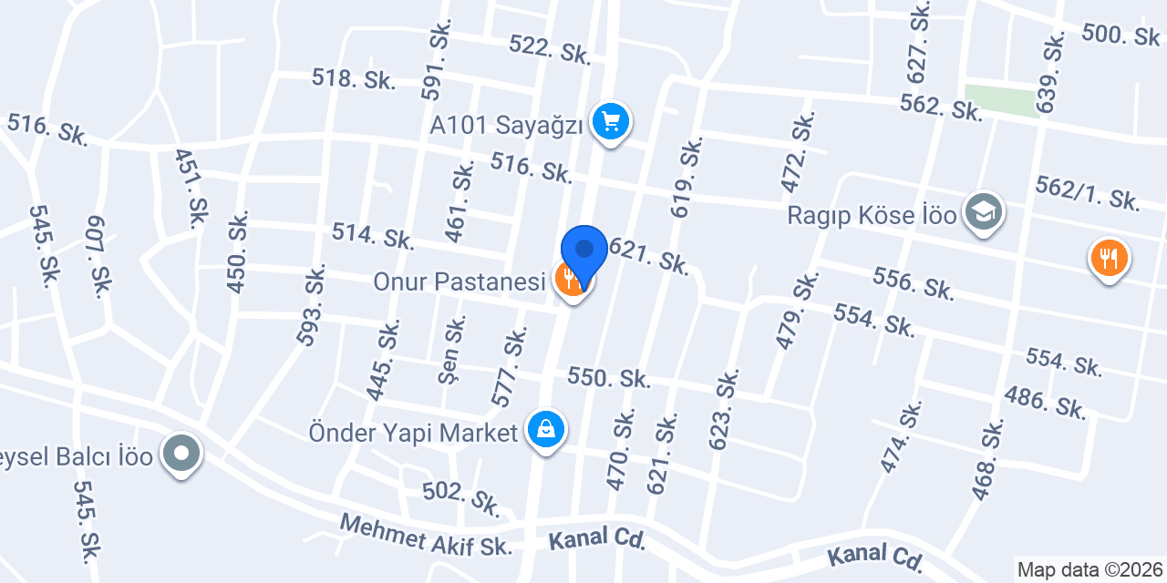 SİLİFKE BAKLAVALIK YUFKA konumu