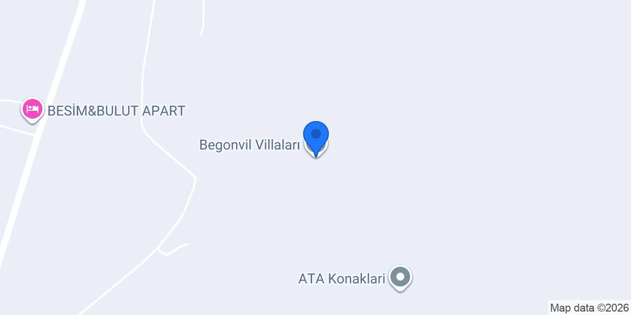 Begonvil Villaları konumu