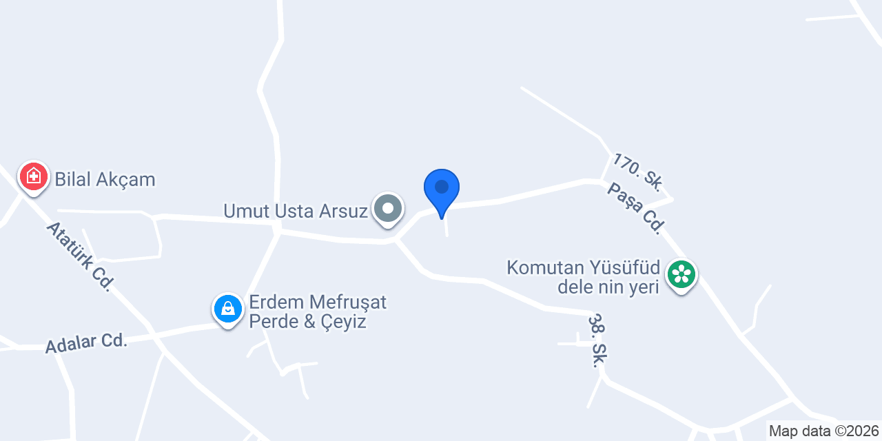 Arsuz Barış Metal konumu