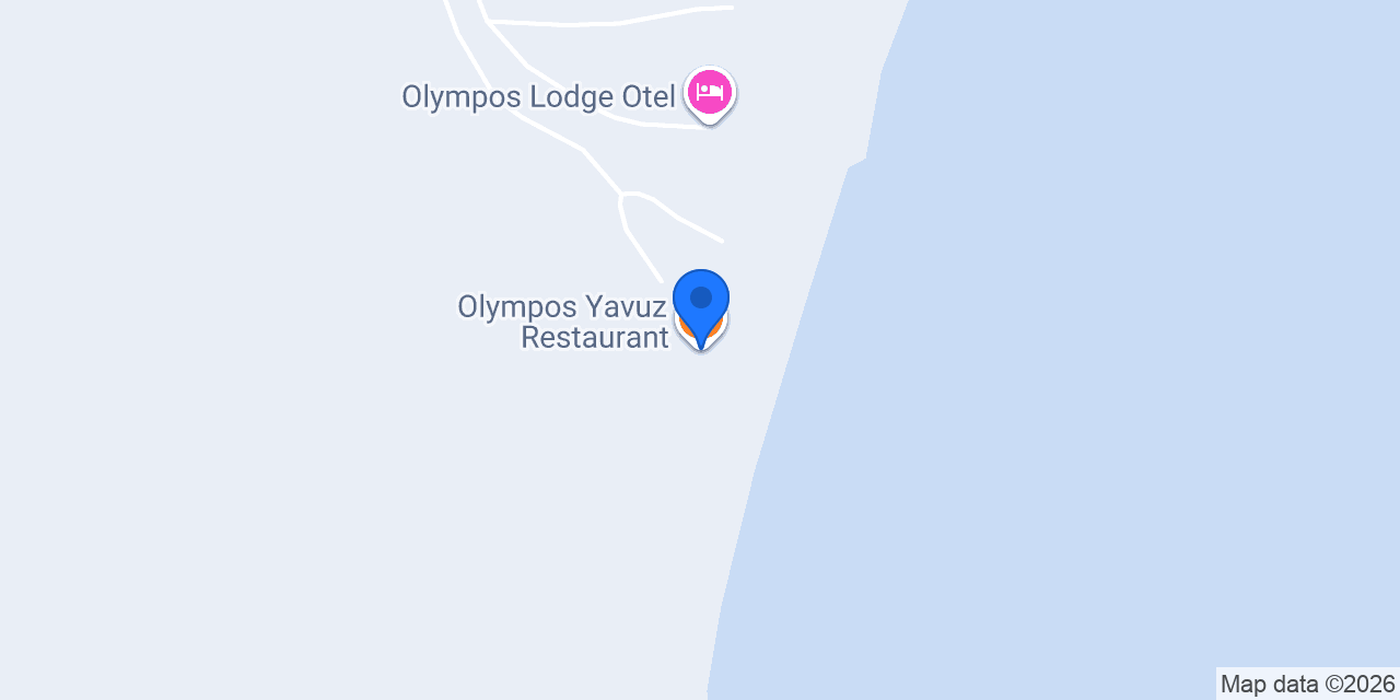 Olympos Yavuz Restaurant konumu