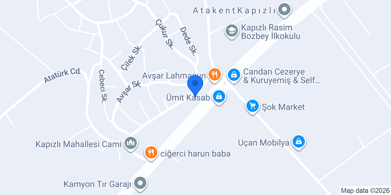 Ptt-atakent Şubesi konumu