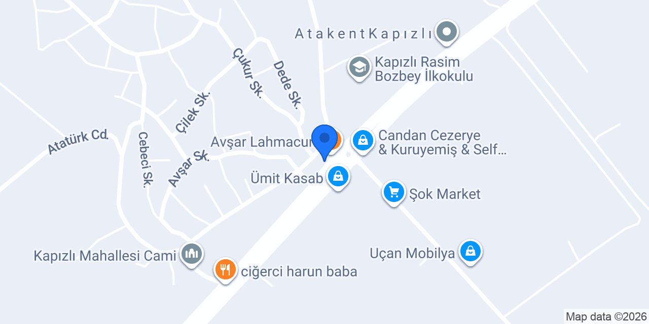 Mahsen Yengeç Restoran konumu