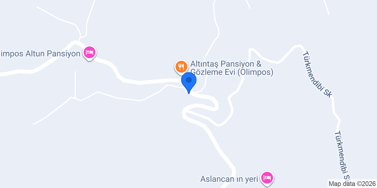 Yörük Evi Gözleme Olympos konumu