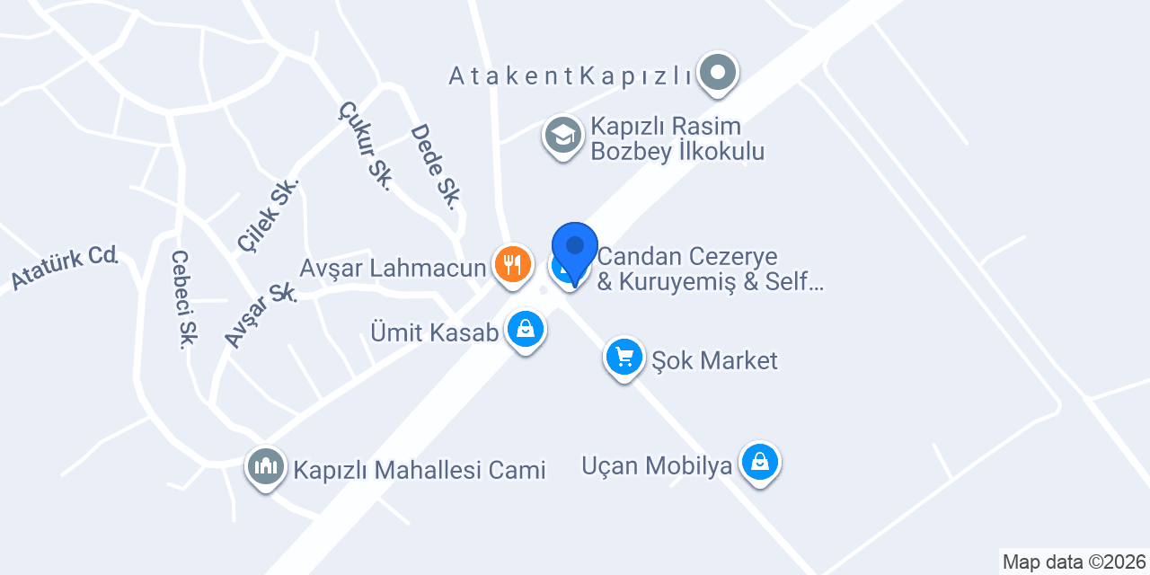 Gölgeli Et Mangal konumu
