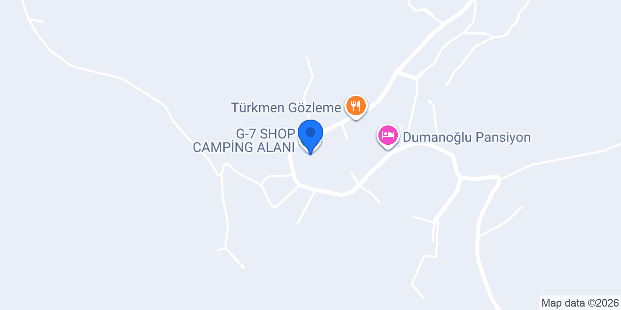 G-7 SHOP CAMPİNG ALANI konumu