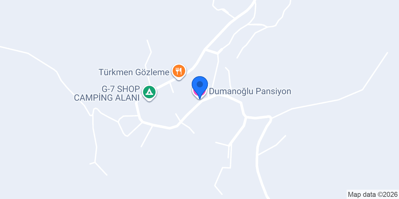 Dumanoğlu Pansiyon konumu