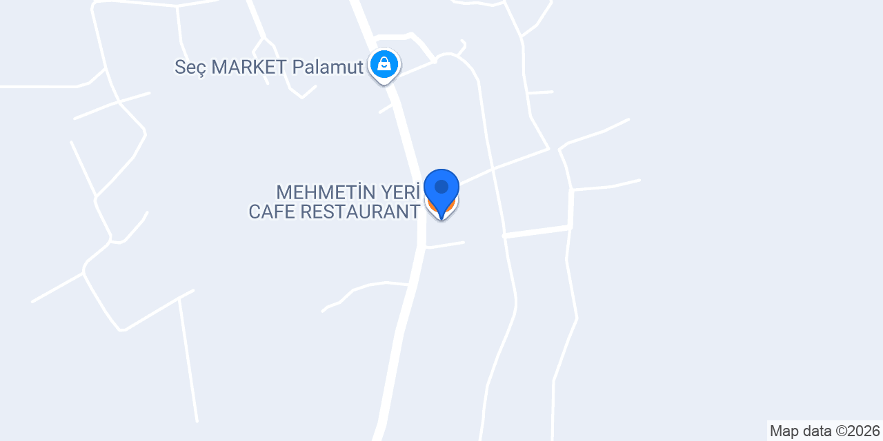 MEHMETİN YERİ CAFE RESTAURANT konumu