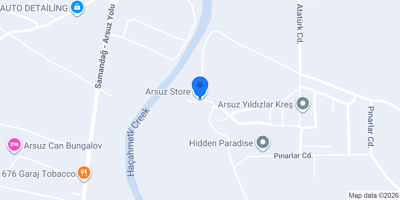 Arsuz Store konumu