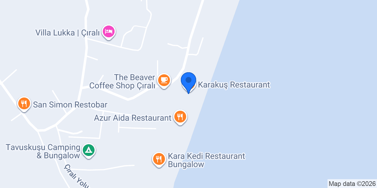 Karakuş Restaurant konumu
