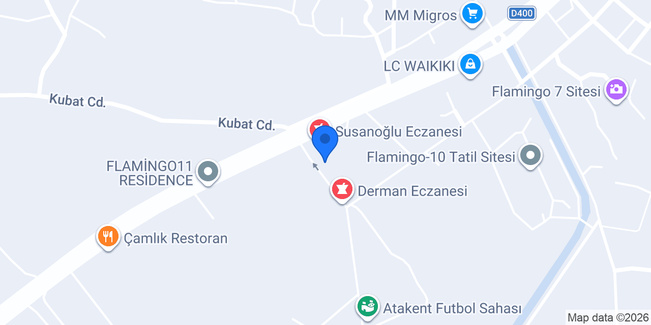 Ece eczanesi konumu