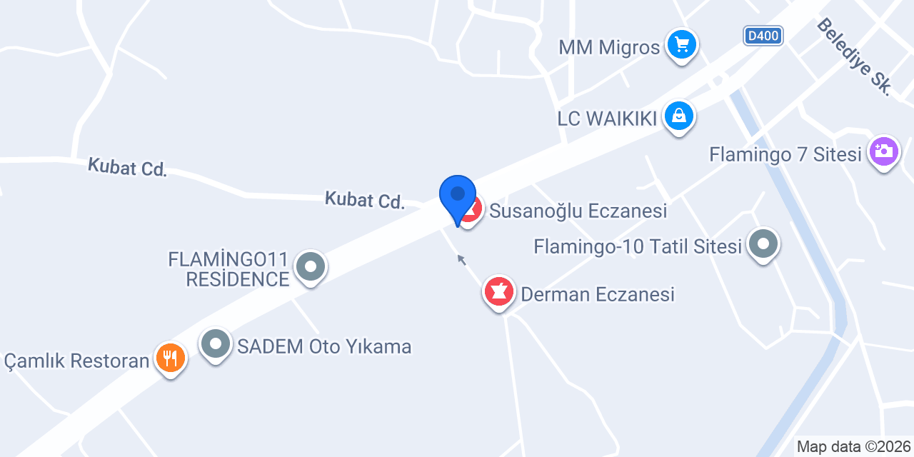 Güven Eczanesi konumu