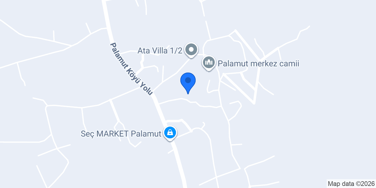 Palamut Ortaokulu konumu
