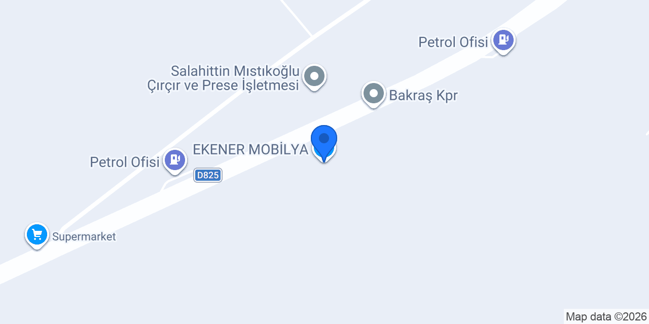 EKENER MOBİLYA konumu