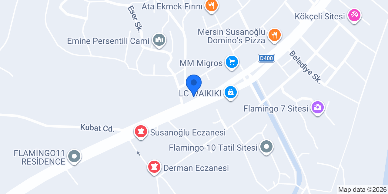 Silifke Yiğit Isı & Tesisat konumu