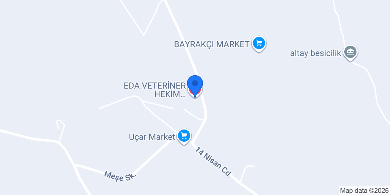 EDA VETERİNER HEKİM MUAYENEHANESİ konumu