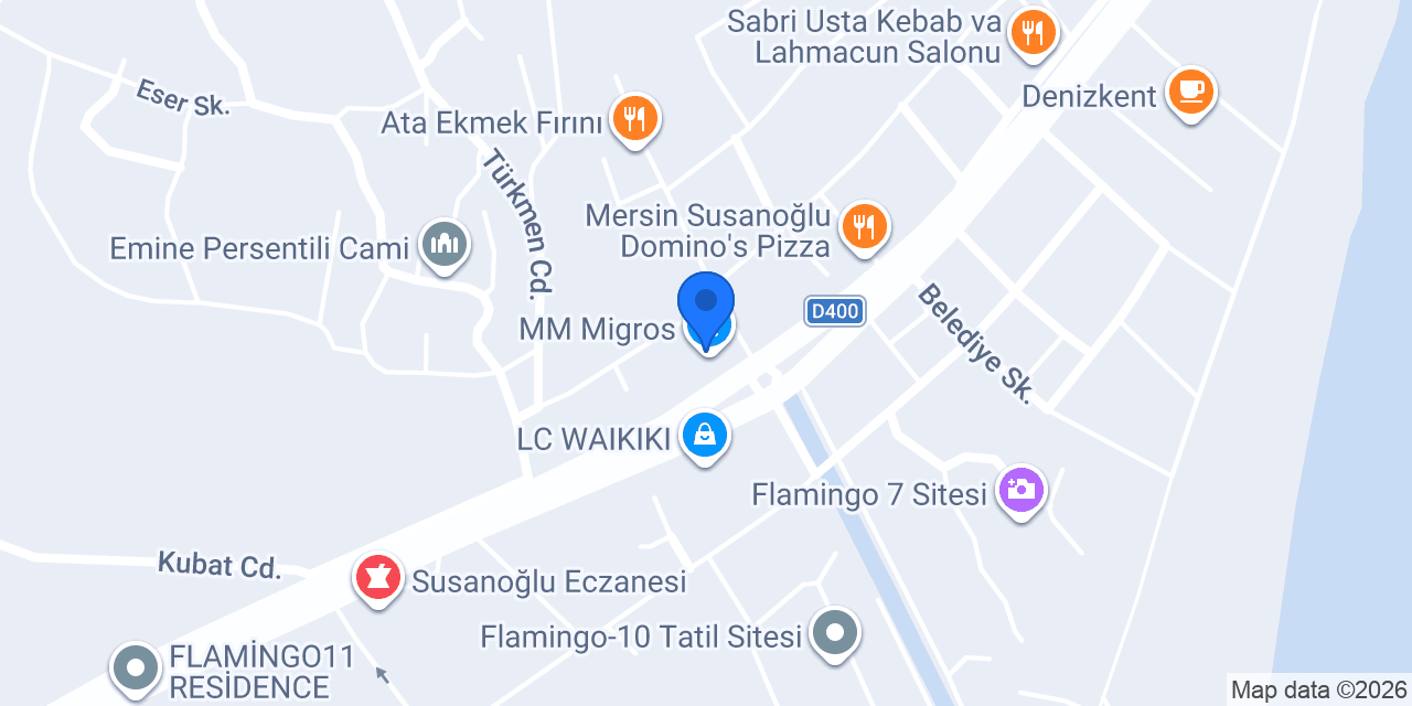 MM Migros konumu