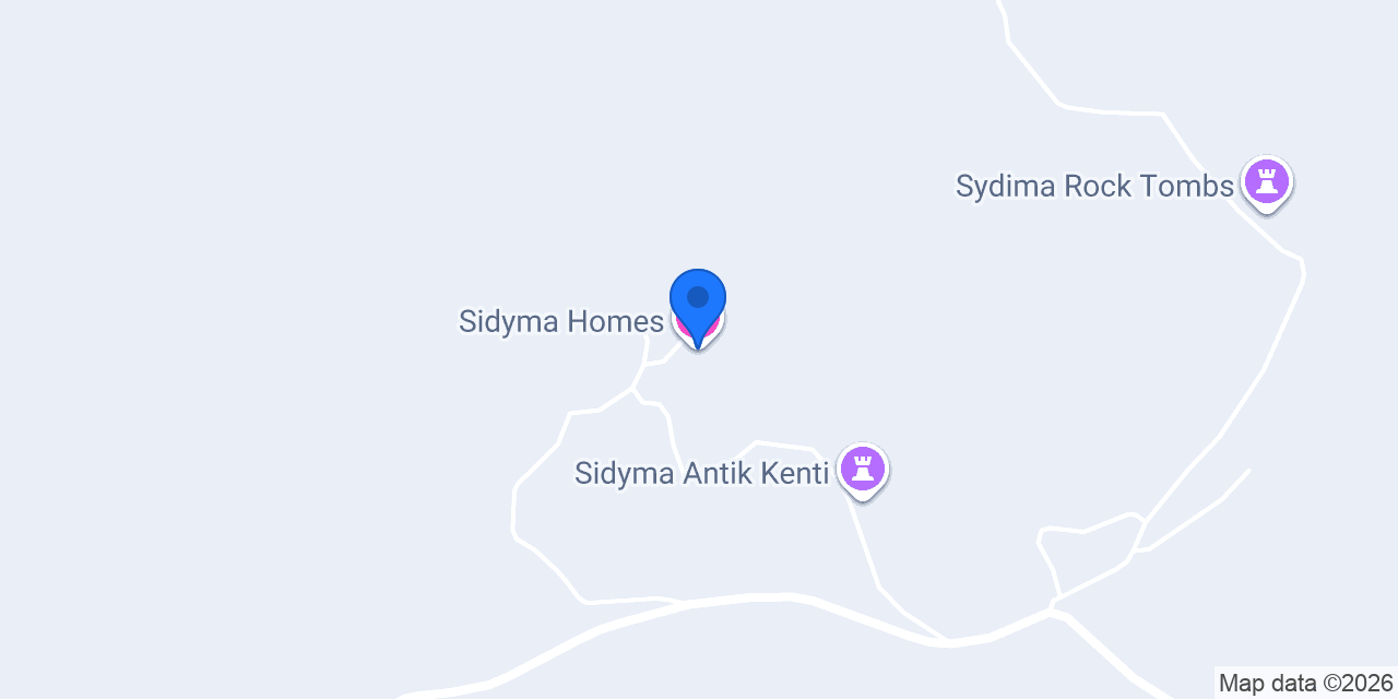 Sidyma Homes konumu