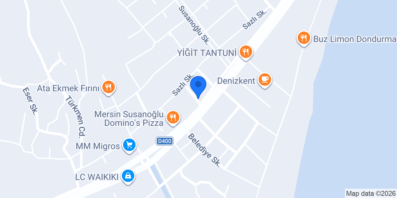 ÇÖÇELLİ OTEL konumu