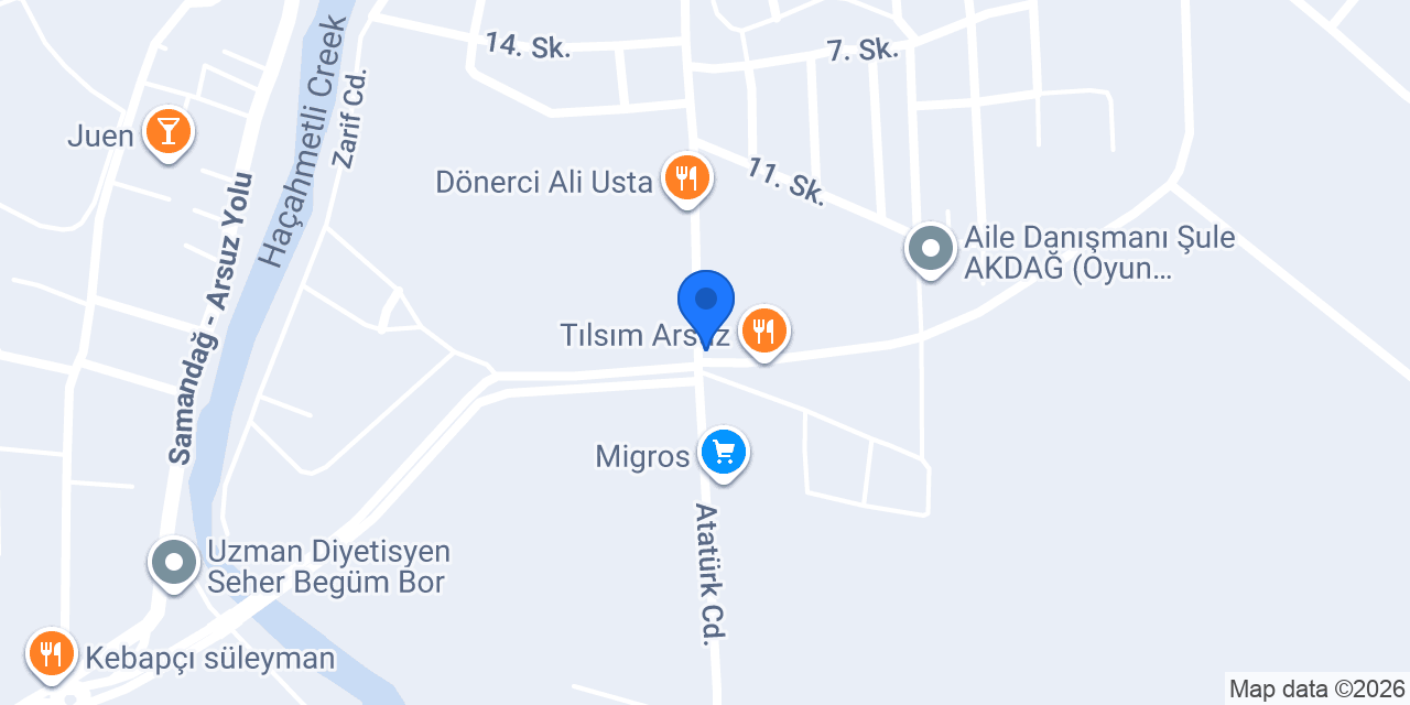 Hurigil Kuyumculuk konumu
