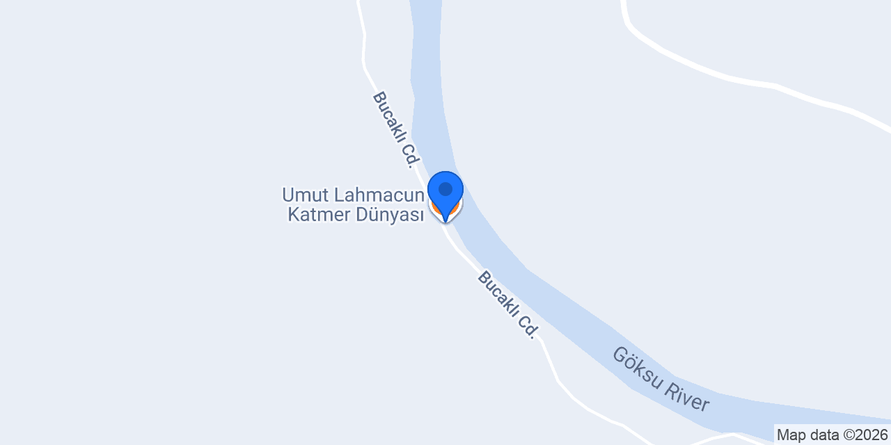 Umut Lahmacun Katmer Dünyası konumu