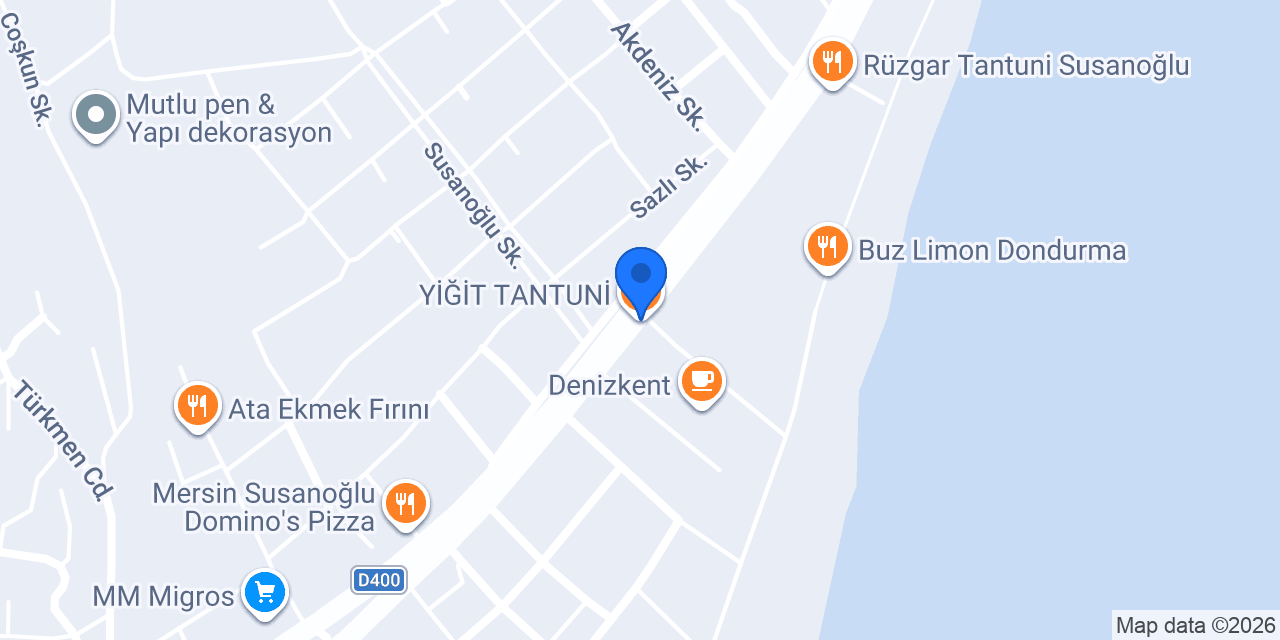 YİĞİT TANTUNİ konumu
