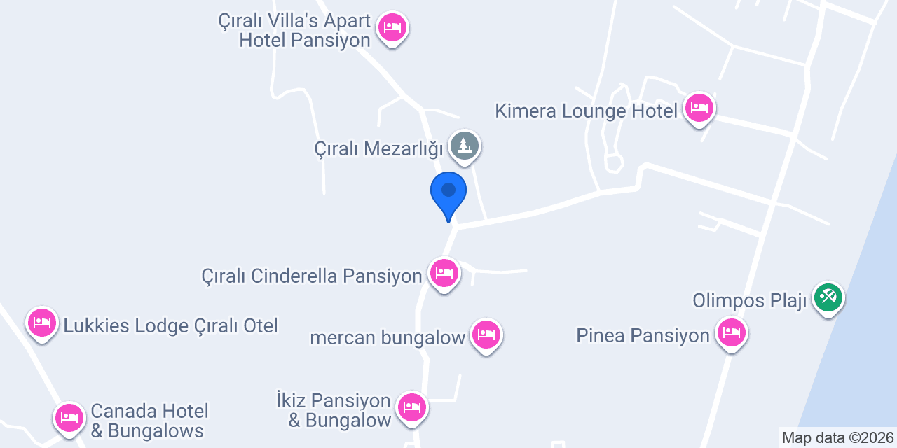 Villa Zeytin konumu