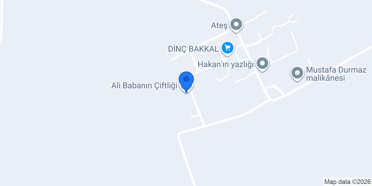 Ali Babanın Çiftliği konumu