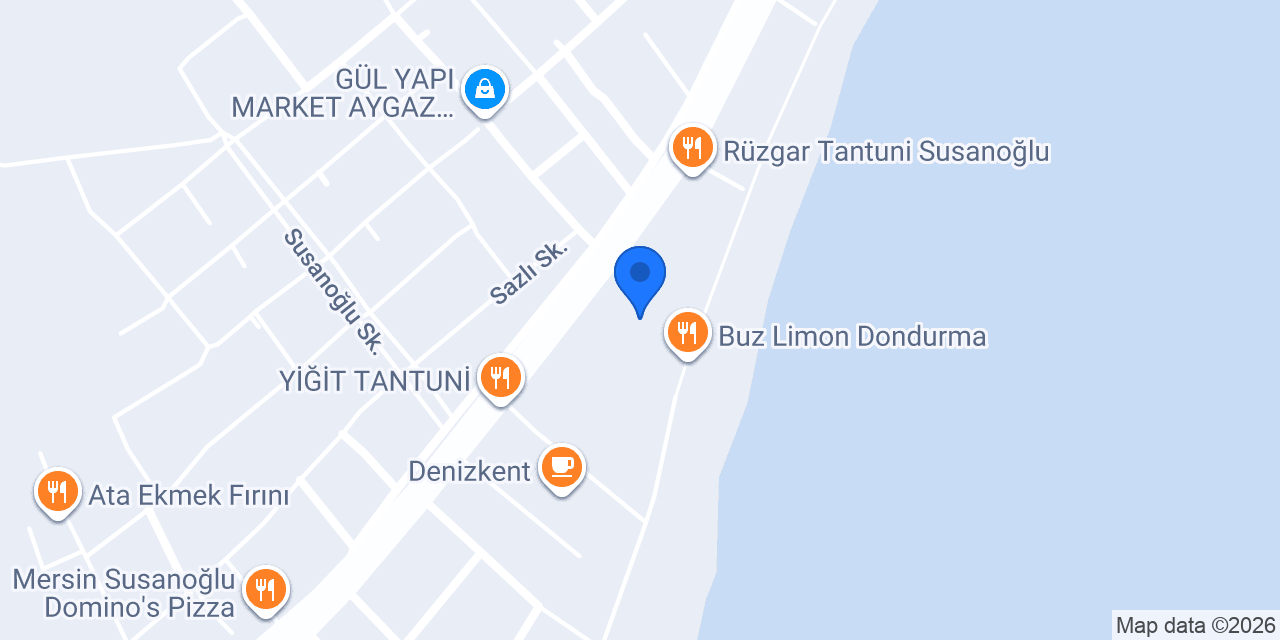 Blue Beach Caravan Park konumu