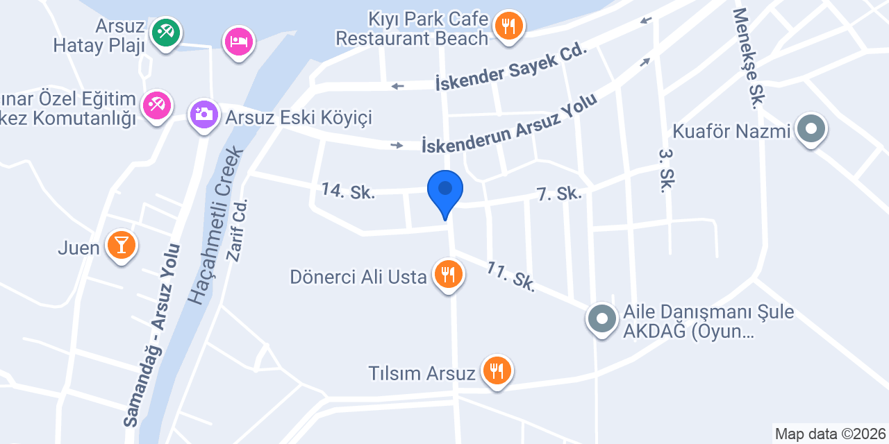 Diş Hekimi Sabri Karapınar konumu