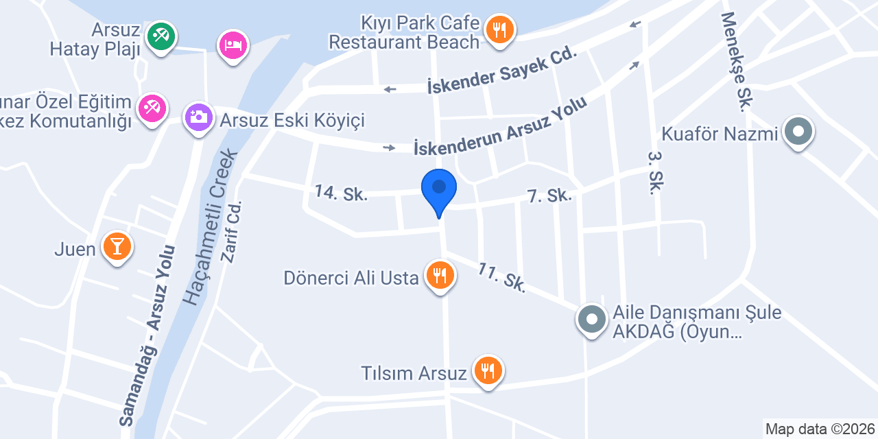 ÖZGE VETERİNER KLİNİGİ konumu