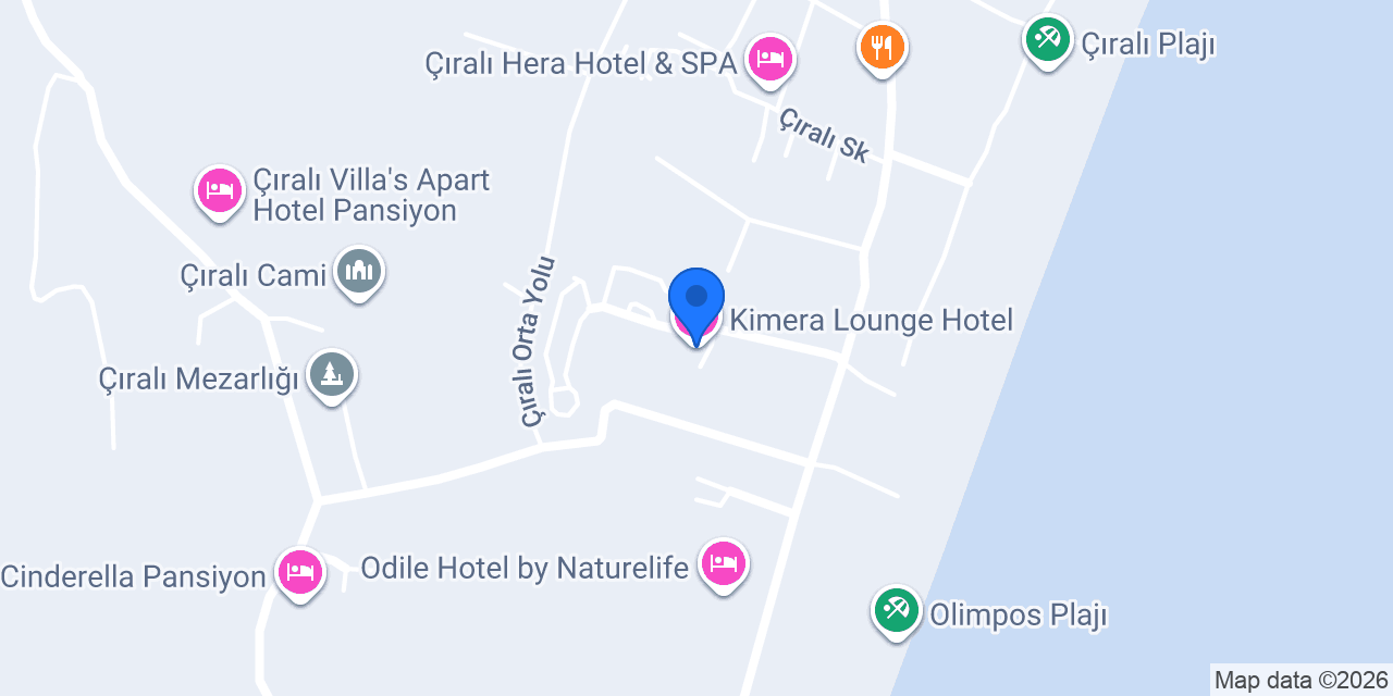 Kimera Lounge Hotel konumu