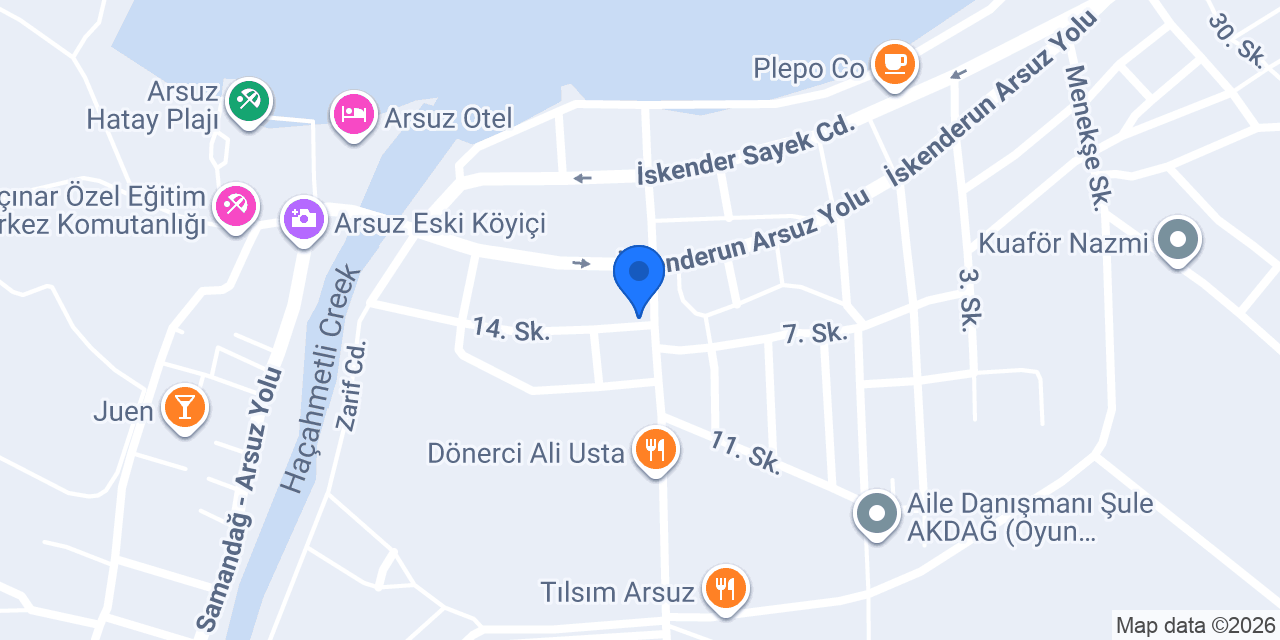 Duman Mobilya konumu