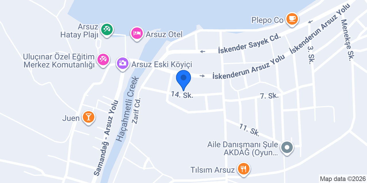 viva avm arsuz konumu
