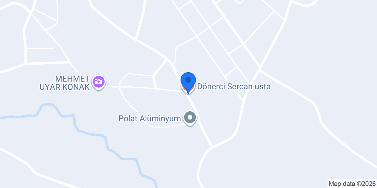 Dönerci Sercan usta konumu