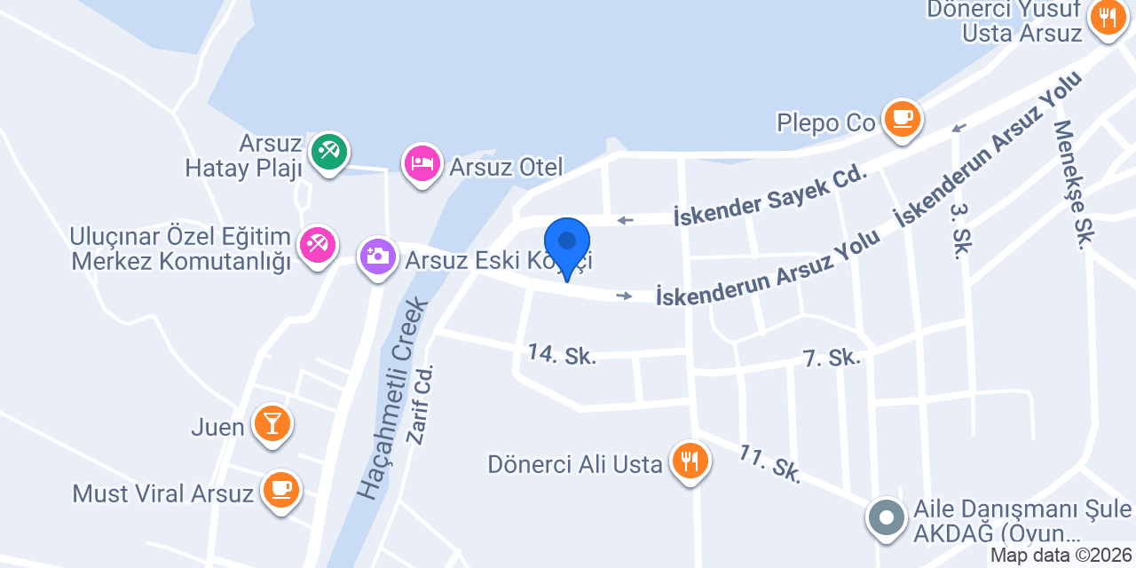 Dönerci Deniz USTA konumu