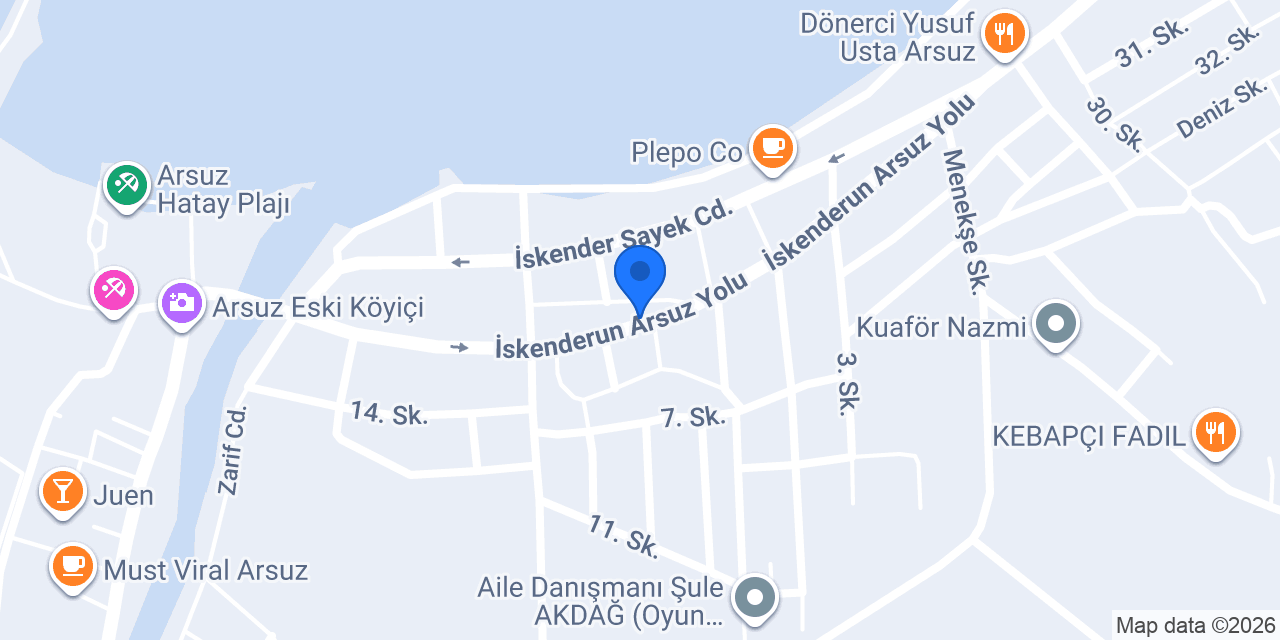 Leydi Pastanesi konumu