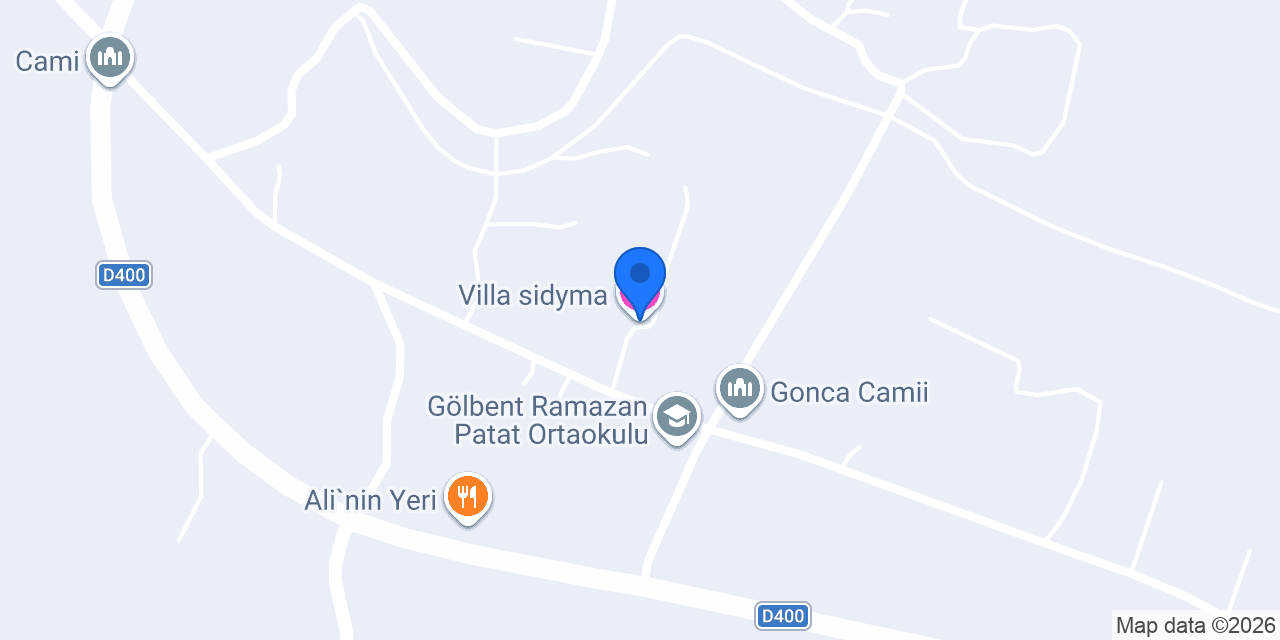 Villa sidyma konumu