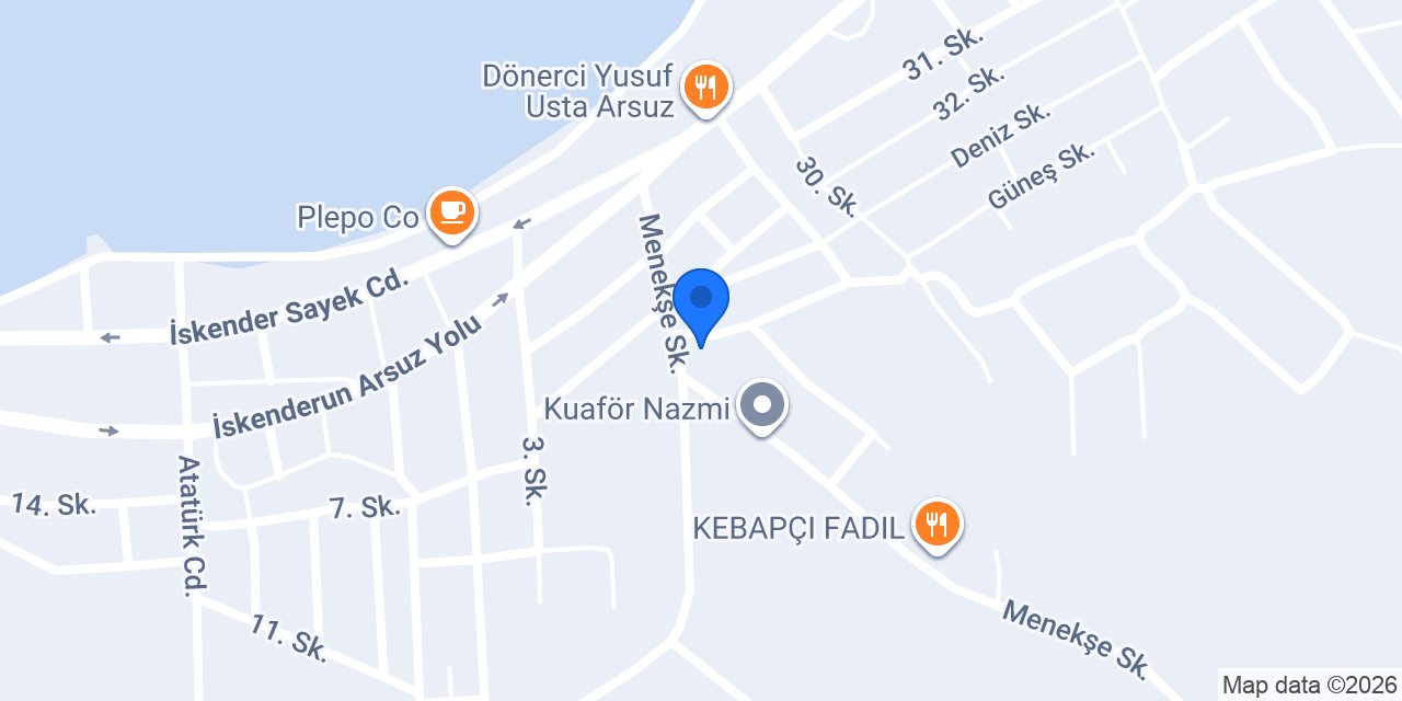 Erdinç Sport Center konumu